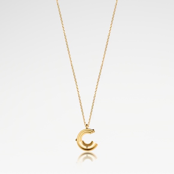 Louis Vuitton Jewelry - Louis Vuitton LV & Me Necklace, letter C